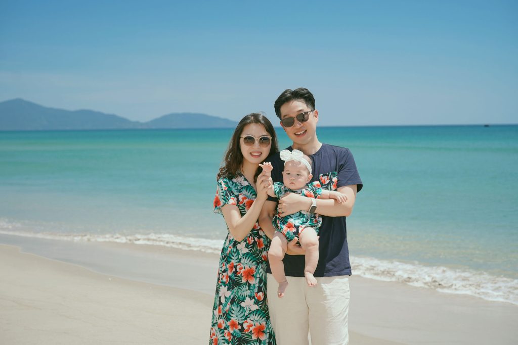 Family Time by the Sea