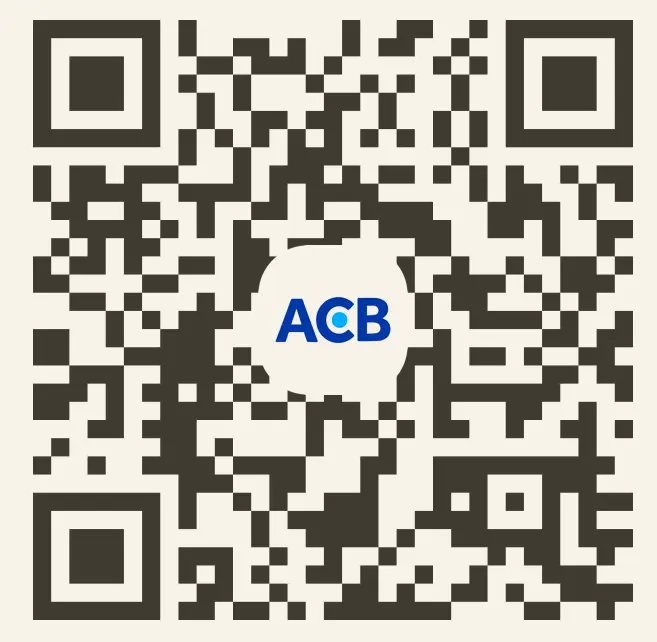 ACB bank payment QR code
